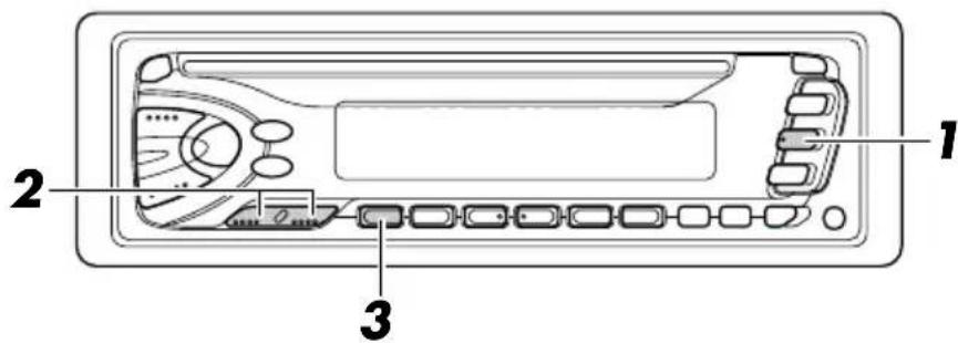 JVC KDS550 - Handmatig vastleggen van zenders - 1