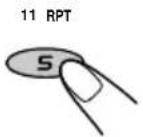 JVC KDS6060 - Parçaları tekrarlı olarak çalmak (Tekrar Çalma) için - 2