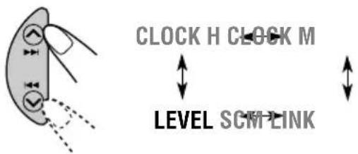 CLOCK H CLOCK M LEVEL SCM LINK