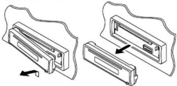 JVC KDS6060 - Cómo desmontar el panel de control - 2