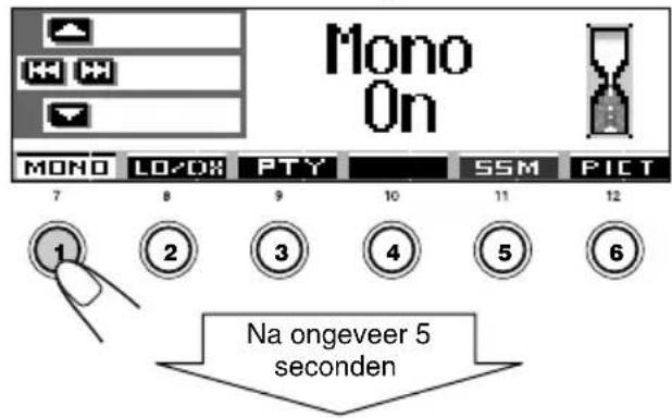 JVC KDSH9102 - Indien een stereo FM-uitzending nicht goed kan worden ontvangen: - 2