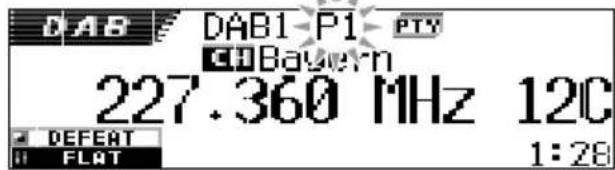 JVC KDSH9102 - Select a service of the ensemble you want to listen to. - 3