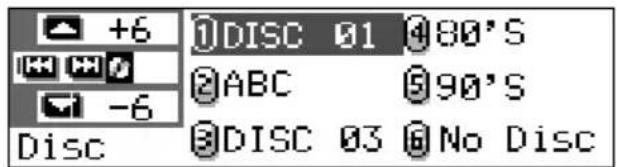 JVC KDSH9102 - To select a disc using the disc lists - 2