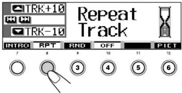 JVC KDSH9102 - Tracks herhaald afspelen (Herhaalde weergave) - 2