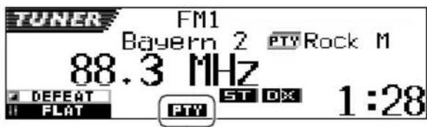 JVC KDSH9102 - Instellen van PTY standby-ontvangst - 4