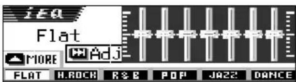 JVC KDSH9102 - Druk tweemaal op SEL (selecteren) om het geluidsfunctie-keuzescherm te tonen. - 2