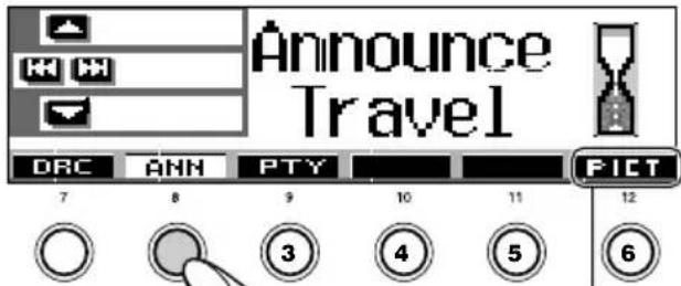 JVC KDSH9102 - Aktivierung des Durchsage-Standby-Empfangs - 2