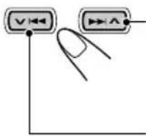 JVC KDSH9102 - To fast-forward or reverse the track - 1