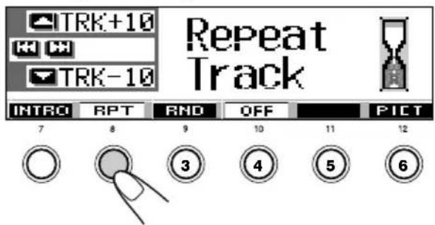 JVC KDSH9102 - So geben Sie Titel wiederholt wieder (Wiederholung) - 2