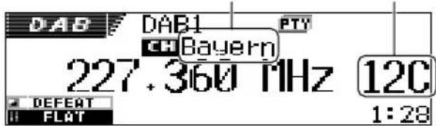 JVC KDSH9102 - Choisissez le tuner DAB. - 2