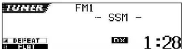 JVC KDSH9102 - Start SSM. - 2