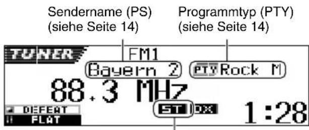 JVC KDSH9102 - Wahlen Sie das Band (FM1-3, AM). - 2
