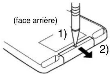 JVC KDSH9102 - Retirez le porte-pile. - 1