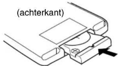 JVC KDSH9102 - Plaats de batterij in de houder. - 2