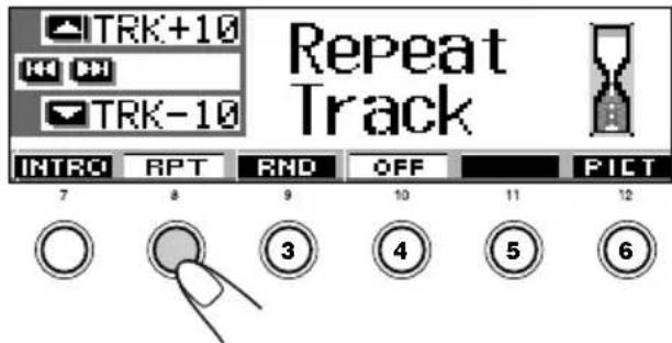 JVC KDSH9102 - To play back tracks repeatedly (Repeat Play) - 2