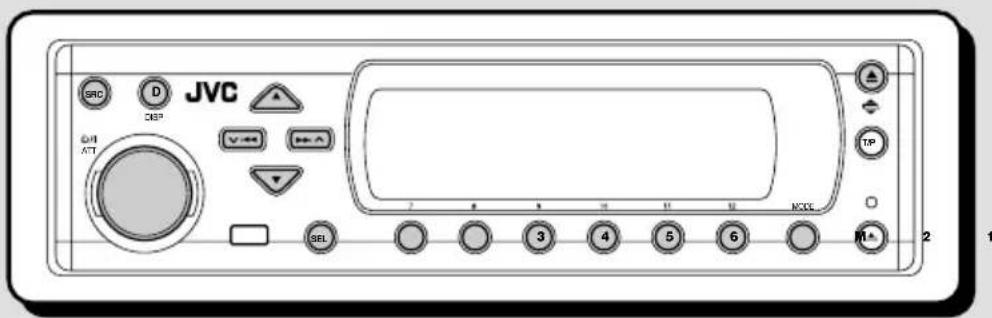 JVC KDSH9102 - Dieselbe Sendung kann auf verschiedene Frenzen empfangen werden. - 2