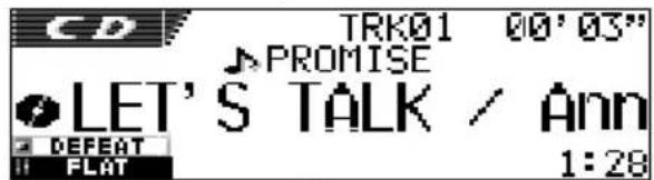 JVC KDSH9102 - - Disc-Name/Interpret Ihrer zugewiesenen Disc wird hervorgehoben: - 1