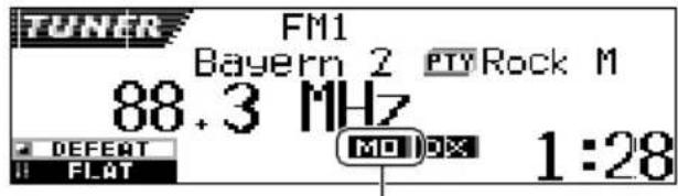 JVC KDSH9102 - Quand une émission FM stéreo est difficile à receivevoir: - 3