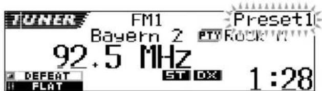 JVC KDSH9102 - Manuelles Vorabstimmen - 4