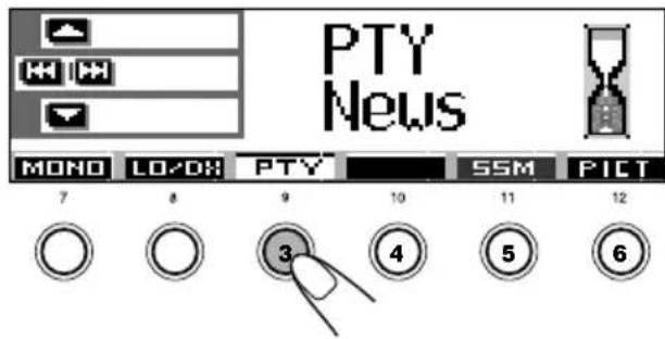 JVC KDSH9102 - Instellen van PTY standby-ontvangst - 2