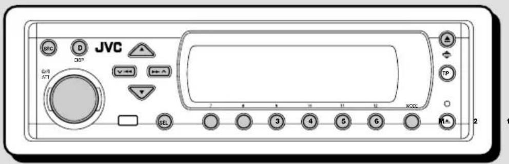 JVC KDSH9102 - PTY-codes - 2