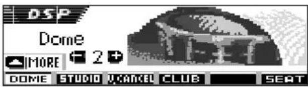 JVC KDSH9102 - Stel het DSP-effectniveau in-1, 2 of 3. - 2