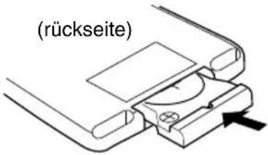 JVC KDSH9102 - Setzen Sie den Batteriehalter wieder ein. - 1