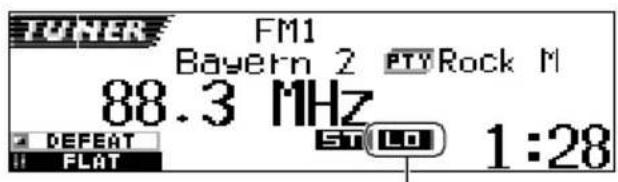 JVC KDSH9102 - So stellen Sie FM-Sender mit starkem Signal ein—LO/DX (nah/fern) - 4