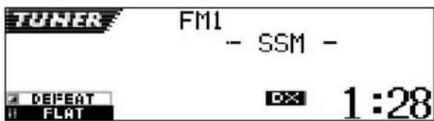 JVC KDSH9102 - Start SSM. - 2