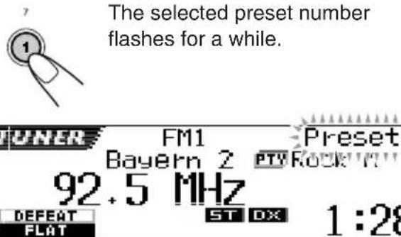 JVC KDSH9102 - Manual preset - 3