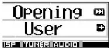 JVC KDSH9102 - Kies "User". - 2