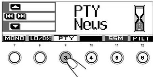 JVC KDSH9102 - To set PTY Standby Reception - 2