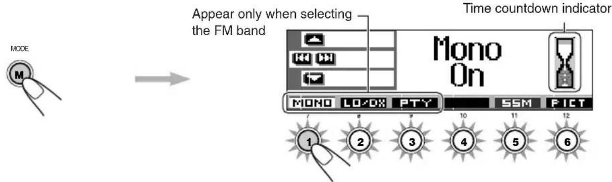 JVC KDSH9102 - Illumination Navigation for easy operations: - 1