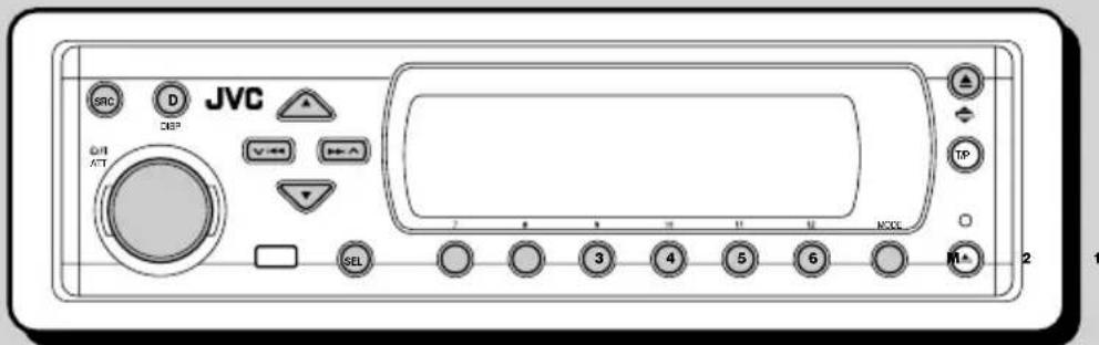 JVC KDSH9102 - The same programme can be received on different frequencies. - 2
