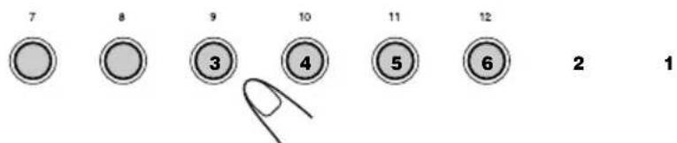 JVC KDSH9102 - Kies het nummer (1 - 6) voor de gewenste voorkeurzender. - 1
