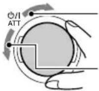 JVC KDSH9102 - Instellen van het ingangsniveau voor iedere bron—Vol Adj: - 1