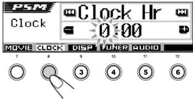 JVC KDSH9102 - Setting the clock - 2
