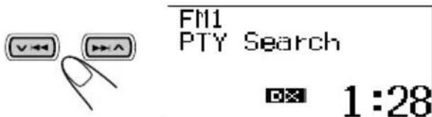 JVC KDSH9102 - Beginnen Sie die PTY-Suche nach Ihrem Lieblingsprogramm. - 1