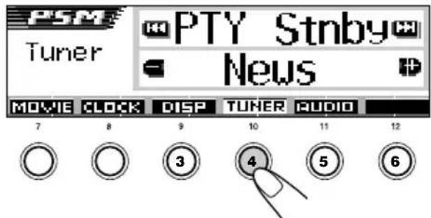 JVC KDSH9102 - Kiezen van uw favoriete mededelingentype voor mededelingen standby-ontvangst - 2