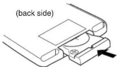 JVC KDSH9102 - Return the battery holder. - 1