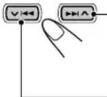 JVC KDSH9102 - Versnelde voor- en achefterwaartse weergave van een track - 1