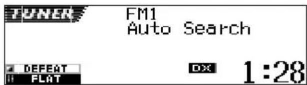 JVC KDSH9102 - Demarrez la recherche d'une station. - 2