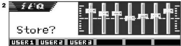 JVC KDSH9102 - Speichern eigener Klangmodi - 8