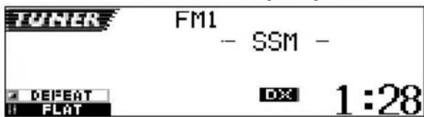 JVC KDSH9102 - Starten Sie SSM. - 2