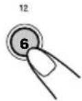 JVC KDSH9102 - Press number button 6 to enter the further precise setting screen. - 1
