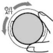 JVC KDSH9102 - If you select "4ch," rotate the control dial to select your car size. - 1