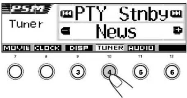 JVC KDSH9102 - Pour désirer votre type d'annonce pour l'atte de réception d'announces - 2