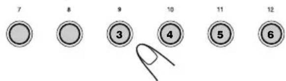 JVC KDSH9102 - Select the number (1 - 6) for a service you want. - 1