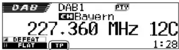 JVC KDSH9102 - Attente de réception de flash d'informations routières - 2