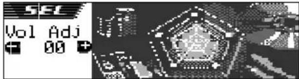 JVC KDSH9102 - Zur Einstellung des Eingangspegels von jeder Signalquelle—Vol Adj: - 2